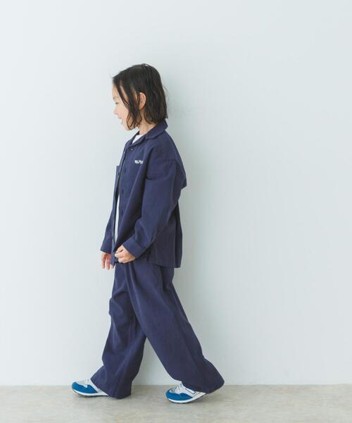 URBAN RESEARCH DOORS（アーバンリサーチドアーズ）の「『WEB/一部店舗限定サイズ』 『セットアップ対応』 イージーストレートパンツ(KIDS)（その他パンツ・キッズ・ベージュ/ネイビー・120/135/150）」の16枚目の写真