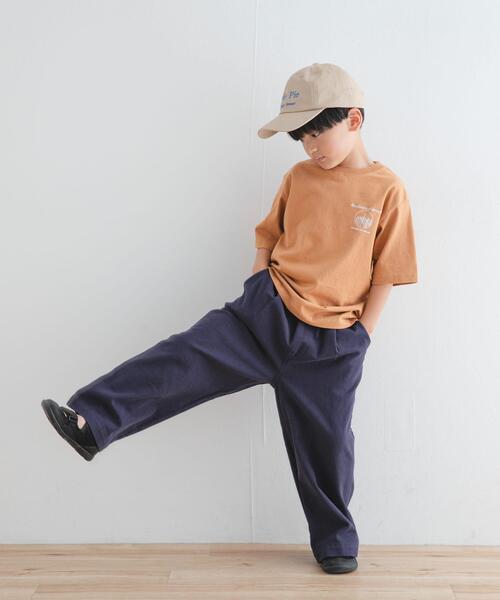 URBAN RESEARCH DOORS（アーバンリサーチドアーズ）の「『WEB/一部店舗限定サイズ』 『セットアップ対応』 イージーストレートパンツ(KIDS)（その他パンツ・キッズ・ベージュ/ネイビー・120/135/150）」の10枚目の写真