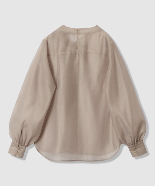 ANAYI（アナイ）の「オーガンジーツイストボウブラウス（シャツ/ブラウス・レディース・ホワイト/レッド/ベージュ/ネイビー・38/36）」の14枚目の写真