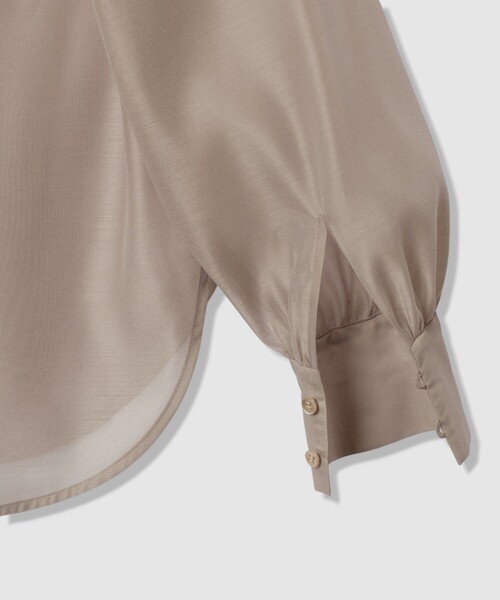 ANAYI（アナイ）の「オーガンジーツイストボウブラウス（シャツ/ブラウス・レディース・ホワイト/レッド/ベージュ/ネイビー・38/36）」の22枚目の写真