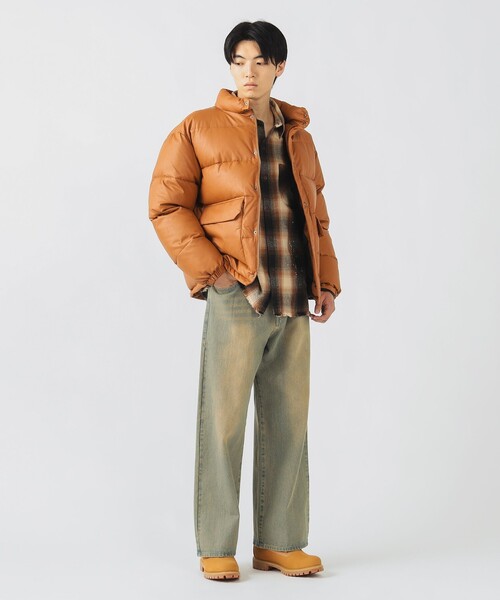 フェイクレザー 中綿 ブルゾン（ブルゾン）｜BEAMS HEART（ビームス