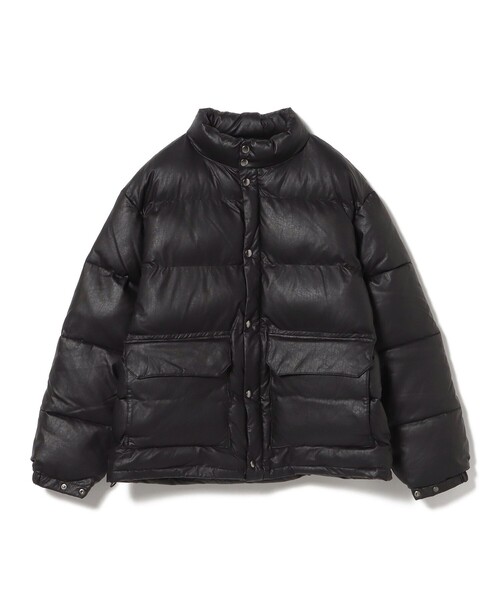 BEAMS HEART(ビームスハート)の「フェイクレザー 中綿 ブルゾン(ブルゾン・メンズ・ブラック/ライトブラウン・LARGE/MEDIUM/SMALL)」の20枚目の写真