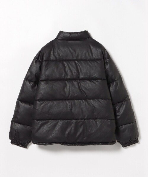 BEAMS HEART(ビームスハート)の「フェイクレザー 中綿 ブルゾン(ブルゾン・メンズ・ブラック/ライトブラウン・LARGE/MEDIUM/SMALL)」の22枚目の写真