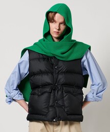 MONCLER オリーブグリーン マフラー週末お値下げ MONCLER