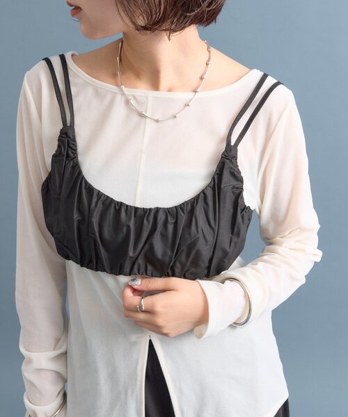 ギャザービスチェ SETトップス（Tシャツ/カットソー）｜mystic