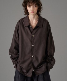 ONCILY(IVF[)SILVER BUTTON LONG SLEEVE SHIRT / Vo[{^OX[uVc(Vc/uEX)