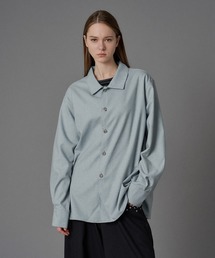 ONCILY | SILVER BUTTON LONG SLEEVE SHIRT / シルバーボタンロングスリーブシャツ(シャツ/ブラウス)