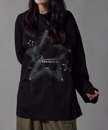 Theater code（シアターコード）の「Studded Star Design Crew Neck Sweatshirt / スタッズ付き スターデザイン クルーネックスウェット（スウェット）」