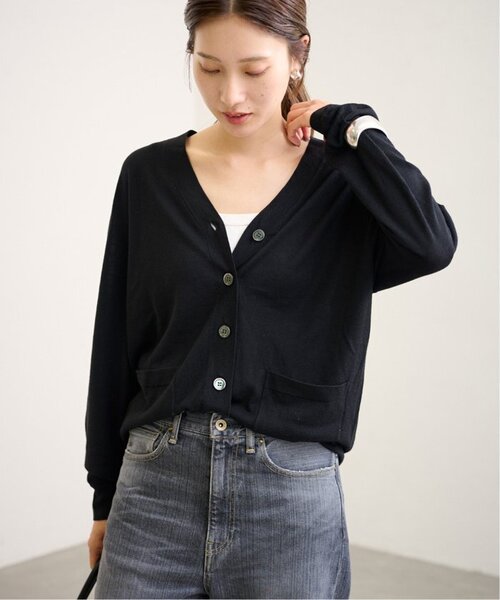 FRAMeWORK イタリアヤーン basic Vネックカーディガン ≪WEB限定 / 追加≫イタリアヤーン basic Vネックカーディガン