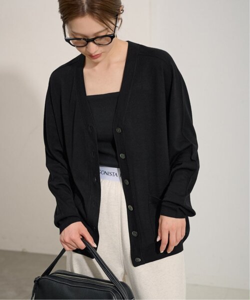 ≪WEB限定 / 追加≫イタリアヤーン basic Vネックカーディガン
