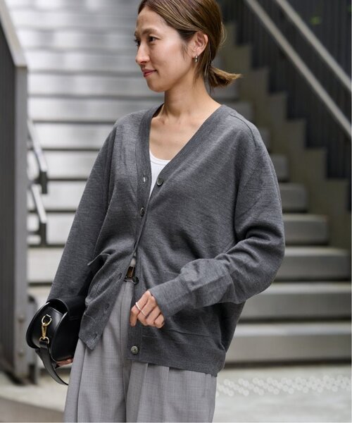 ≪WEB限定 / 追加≫イタリアヤーン basic Vネックカーディガン