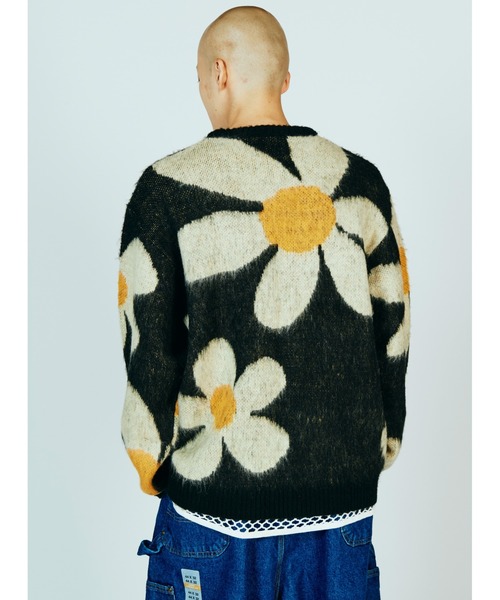 TOWNCRAFT（タウンクラフト）の「TOWNCRAFT タウンクラフト / VINTAGE PATTERN SHAGGY CREW SWEATER（ニット/セーター・メンズ・その他1/その他2/ライトグレー系1/グレー/カーキ/オリーブ・SMALL/MEDIUM/LARGE）」の10枚目の写真