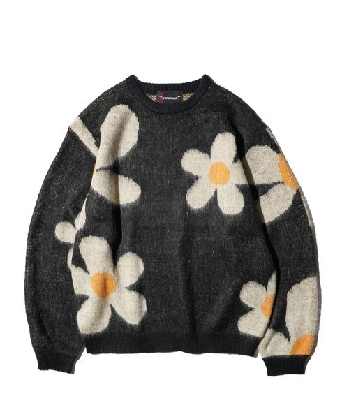 TOWNCRAFT（タウンクラフト）の「TOWNCRAFT タウンクラフト / VINTAGE PATTERN SHAGGY CREW SWEATER（ニット/セーター・メンズ・その他1/その他2/ライトグレー系1/グレー/カーキ/オリーブ・SMALL/MEDIUM/LARGE）」の15枚目の写真