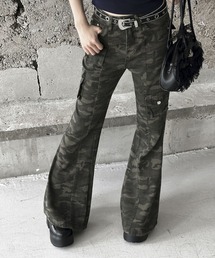 8010 GEKKO■迷彩柄スワロフスキー装飾特注 デニム 月光ゲッコー デニムパンツ（カモフラージュ柄）ファッション通販 - ZOZOTOWN