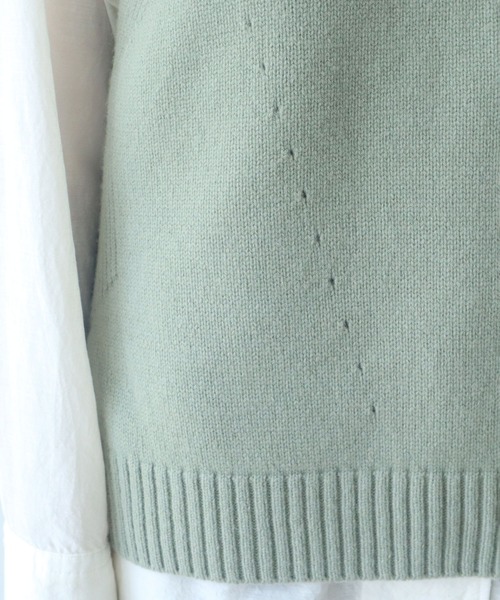 NEW ENGLAND ニットベスト（ベスト）｜yuni（ユニ ）のファッション