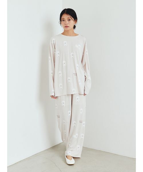 gelato pique（ジェラートピケ）の「モチーフ3柄プルオーバー