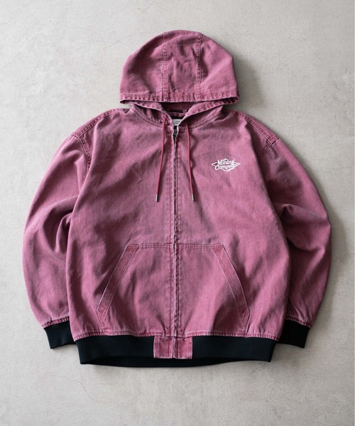 セール】WEGO/【25年秋冬新作】ワーカーズフードブルゾン（デニム