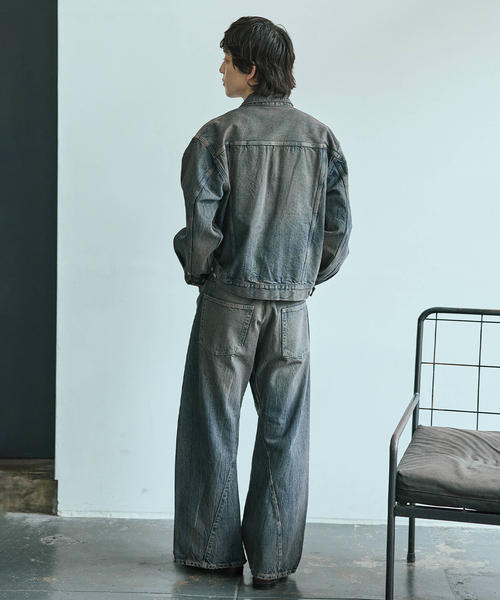 デニム トラッカー ホワイト タブ（デニムジャケット）｜JOURNAL