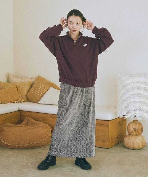 Champion（チャンピオン）の「Champion×emaeハーフジップハート