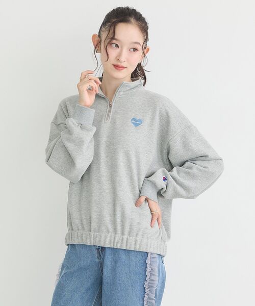 HACHE　スウェットハーフジャケット　数回使用美品　イタリア製 OLIVEDRAB ハーフジップスウェット（スウェット）｜B.C STOCK