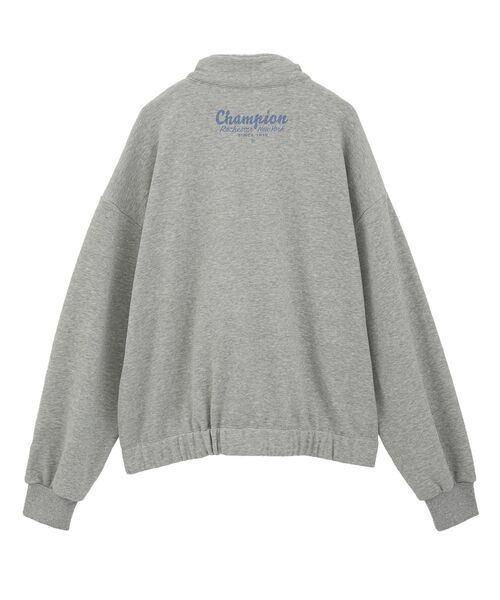 Champion×emaeハーフジップハートスウェット（スウェット