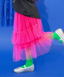 ☆未使用品☆ EPOCA ピンク ひざ丈 スカート サイズ40 セール】 【洗濯機で洗える】ベルト付きフレアスカート （ミニ