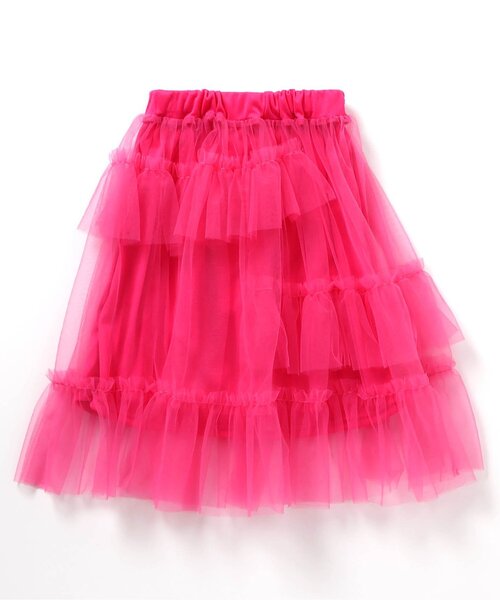 BREEZE（ブリーズ）の「【ジュニア対応】アシメチュールスカート（スカート・キッズ・ブラック/ピンク・140/120/100/90）」の13枚目の写真