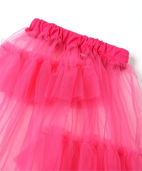 BREEZE（ブリーズ）の「【ジュニア対応】アシメチュールスカート（スカート・キッズ・ブラック/ピンク・140/120/100/90）」の15枚目の写真