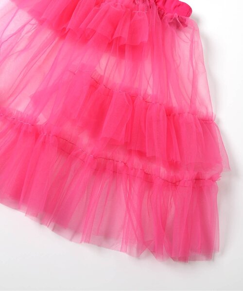 BREEZE（ブリーズ）の「【ジュニア対応】アシメチュールスカート（スカート・キッズ・ブラック/ピンク・140/120/100/90）」の16枚目の写真