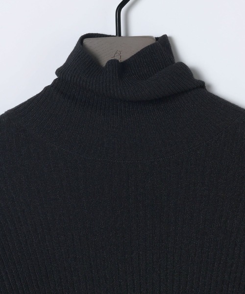 eL（エル）の「【eL】14G Glitter TurtleNeck Pullover/582411（ニット/セーター・レディース・ブラック/ネイビー/ブラウン・FREE）」の18枚目の写真