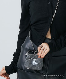 sanrio（サンリオ）の「【WEB限定商品】【ELGAES限定】Sanrio characters(サンリオキャラクターズ)ティニーバッグ クロミ・ハローキティ SAN-0122（ショルダーバッグ・キッズ）」