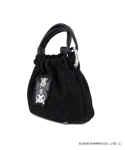 sanrio（サンリオ）の「【WEB限定商品】【ELGAES限定】Sanrio characters(サンリオキャラクターズ)ティニーバッグ クロミ・ハローキティ SAN-0122（ショルダーバッグ・レディース・シルバー/ブラック・FREE）」の14枚目の写真
