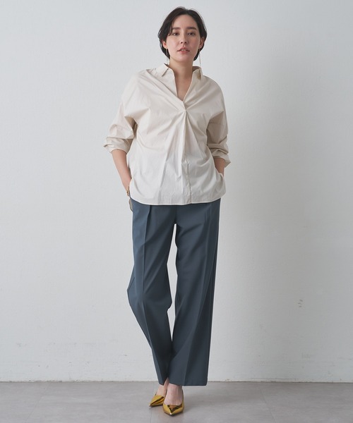 Drawing Numbers】スキッパーロングスリーブシャツ（シャツ