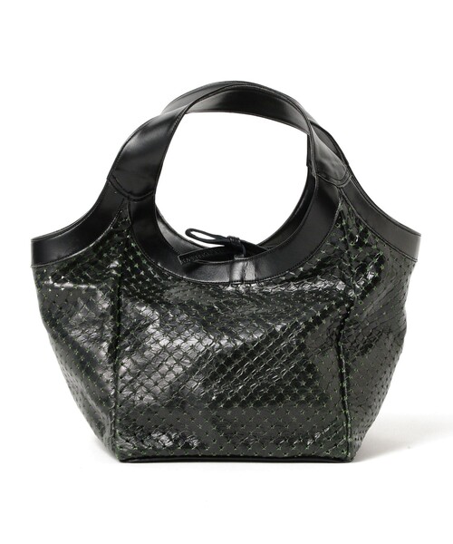 Ray BEAMS（レイビームス）の「☆パンチング バッグ（トートバッグ・レディース・ブラック/ゴールド・ONE SIZE）」の3枚目の写真