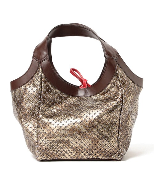 Ray BEAMS（レイビームス）の「☆パンチング バッグ（トートバッグ・レディース・ブラック/ゴールド・ONE SIZE）」の6枚目の写真