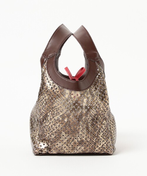 Ray BEAMS（レイビームス）の「☆パンチング バッグ（トートバッグ・レディース・ブラック/ゴールド・ONE SIZE）」の7枚目の写真