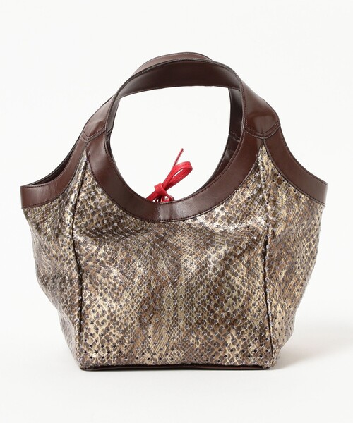 Ray BEAMS（レイビームス）の「☆パンチング バッグ（トートバッグ・レディース・ブラック/ゴールド・ONE SIZE）」の8枚目の写真