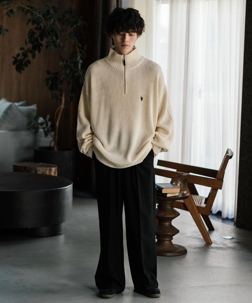 U.S. POLO ASSN. ユーエスポロアッスン 別注コラボ オーバーサイズワン