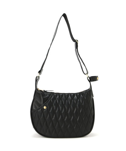 schott（ショット）の「Schott/ショット/PADDED BANANA BAG/バナナバッグ（ショルダーバッグ・メンズ・ブラック/ブラック系その他・F）」の4枚目の写真