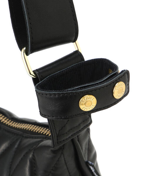 schott（ショット）の「Schott/ショット/PADDED BANANA BAG/バナナバッグ（ショルダーバッグ・メンズ・ブラック/ブラック系その他・F）」の6枚目の写真