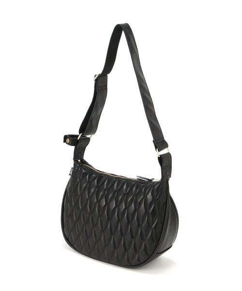 schott（ショット）の「Schott/ショット/PADDED BANANA BAG/バナナバッグ（ショルダーバッグ・メンズ・ブラック/ブラック系その他・F）」の3枚目の写真