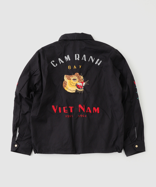TAILOR TOYO(テーラートウヨウ)の「TAILOR TOYO / テーラー東洋 COTTON VIET-NAM JACKET(その他アウター・メンズ・ブラック・LARGE/X-LARGE)」の2枚目の写真