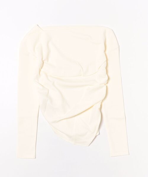 2WAY ドレープ アシンメトリー ヘム プルオーバー ( セットアップ可