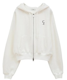 CLANE(Nl)CLANE/Nl/LOGO COMPACT ZIP HOODIE(p[J[)