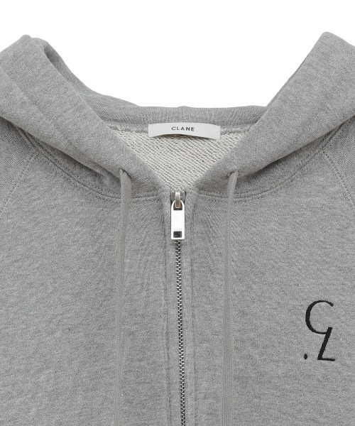 CLANE/クラネ/LOGO COMPACT ZIP HOODIE（パーカー）｜CLANE（クラネ