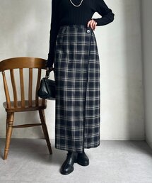Chez toi（シェトワ）の「フリンジラップ風ナロースカート（スカート）」