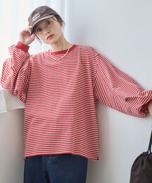 coen（コーエン）の「【再入荷・新色登場】USAコットンボリュームスリーブロンTEE（Tシャツ/カットソー）」