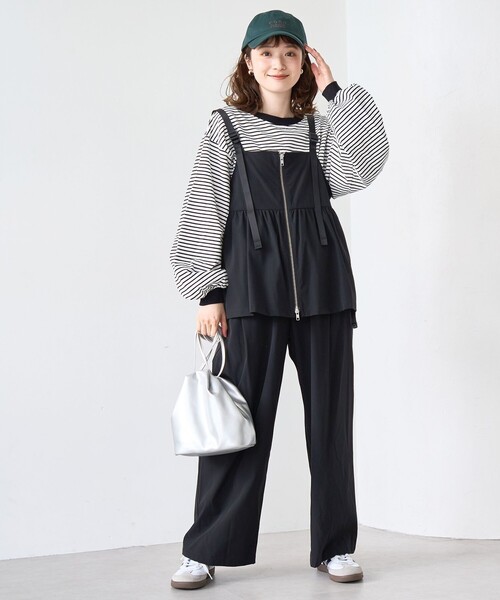 coen(コーエン)の「【再入荷・新色登場】USAコットンボリュームスリーブロンTEE(Tシャツ/カットソー・レディース・ブラック/オフホワイト/その他2/その他1・L/M)」の15枚目の写真