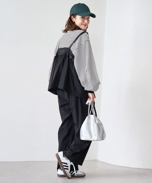 coen(コーエン)の「【再入荷・新色登場】USAコットンボリュームスリーブロンTEE(Tシャツ/カットソー・レディース・ブラック/オフホワイト/その他2/その他1・L/M)」の17枚目の写真