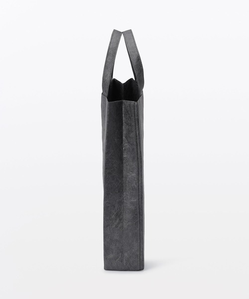 MUJI Labo(ムジラボ)の「〔MUJI Labo〕ペーパーライクトートバッグ 内ポケット付き(トートバッグ・メンズ・ベージュ/スミクロ/ブラック・FREE)」の14枚目の写真